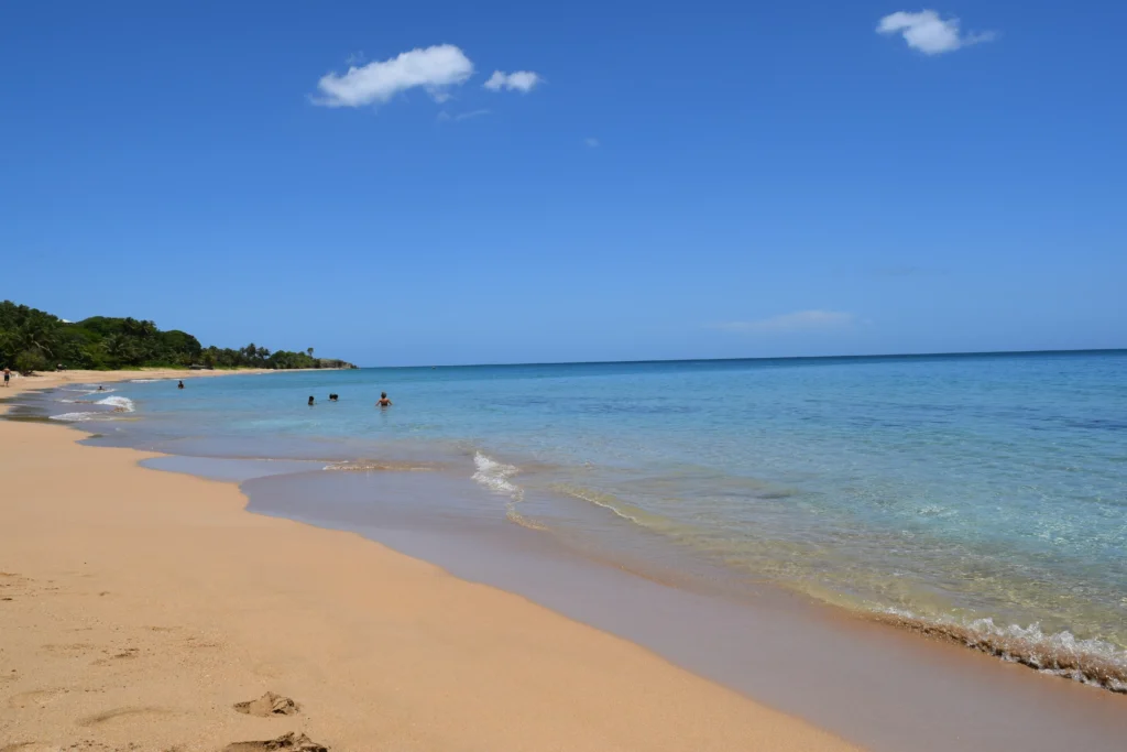 Plage de la Perle à Deshaies en Guadeloupe