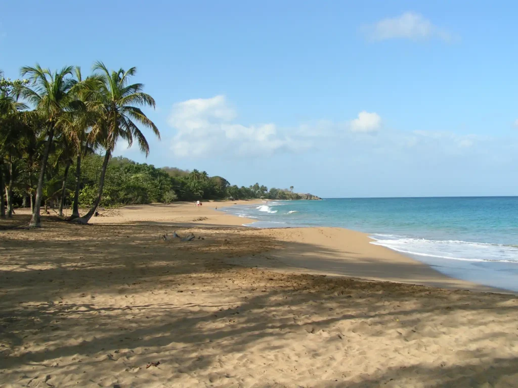 Plage de la Perle à Deshaies en Guadeloupe