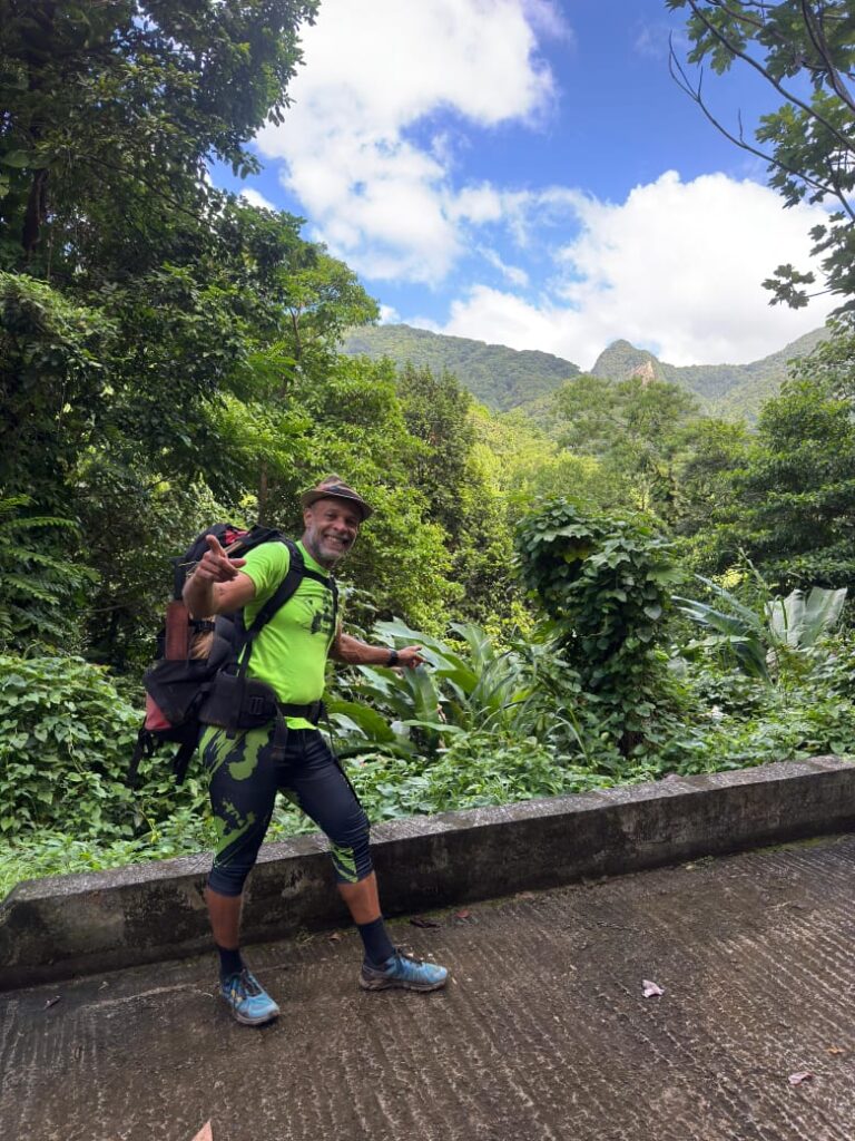 Frederic notre super Guide Akwaform Bivouac Guadeloupe