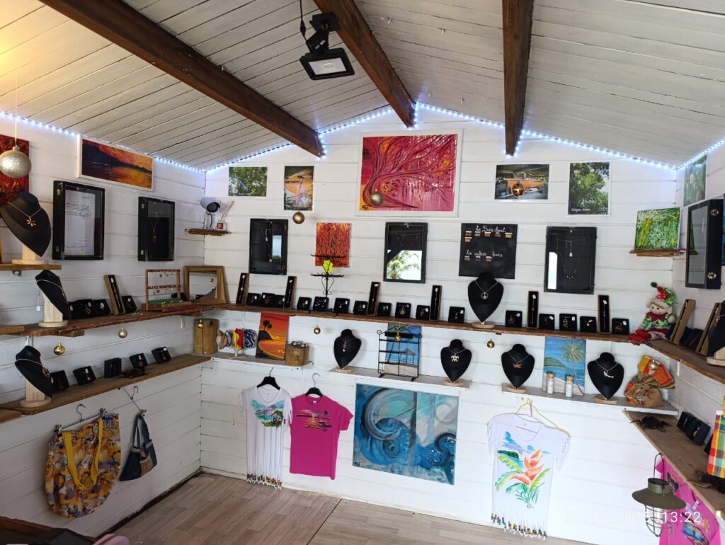 L'atelier d'Eugénie Bachelier à Sainte-Rose Guadeloupe