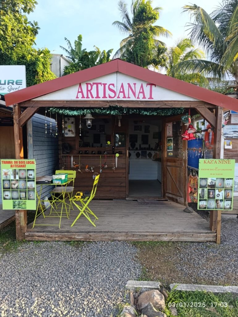 L'atelier d'Eugénie Bachelier à Sainte-Rose Guadeloupe
