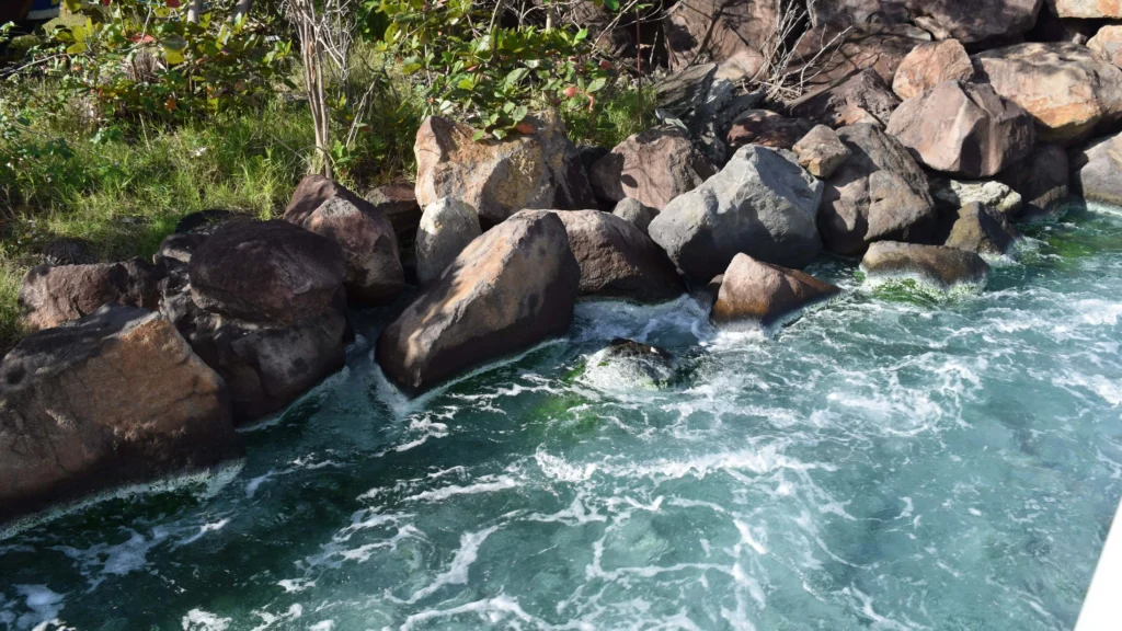 Les eaux chaudes de Bouillante Guadeloupe