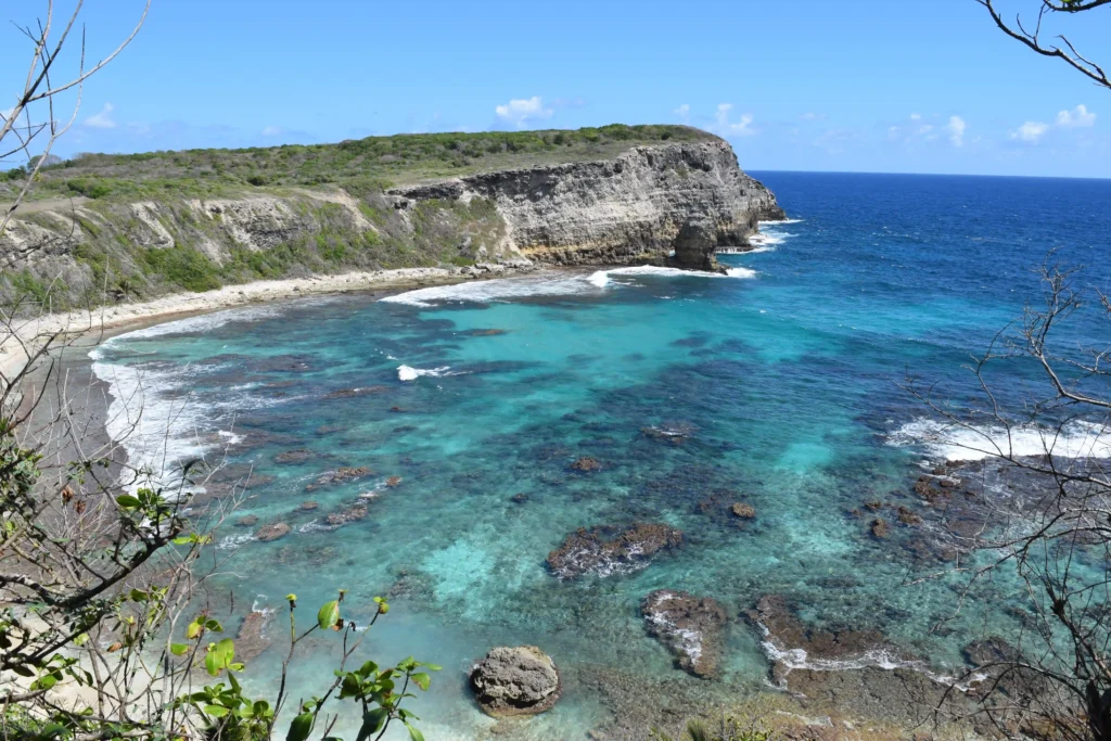Plage de l'Anse Porte d'Enfer Le Moule GUadeloupe Voyage France Guadeloupe