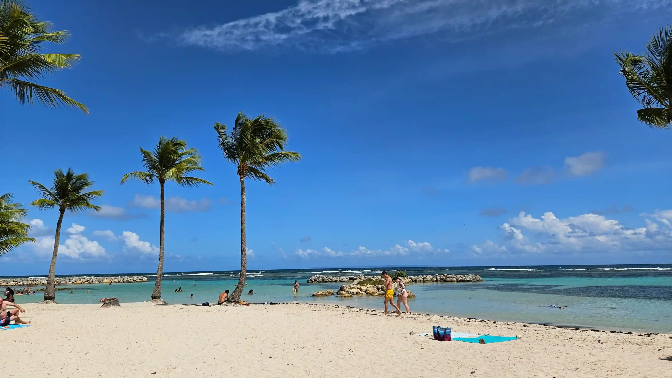Plages de Sainte-Anne Guadeloupe par Gîte Chez Claudia