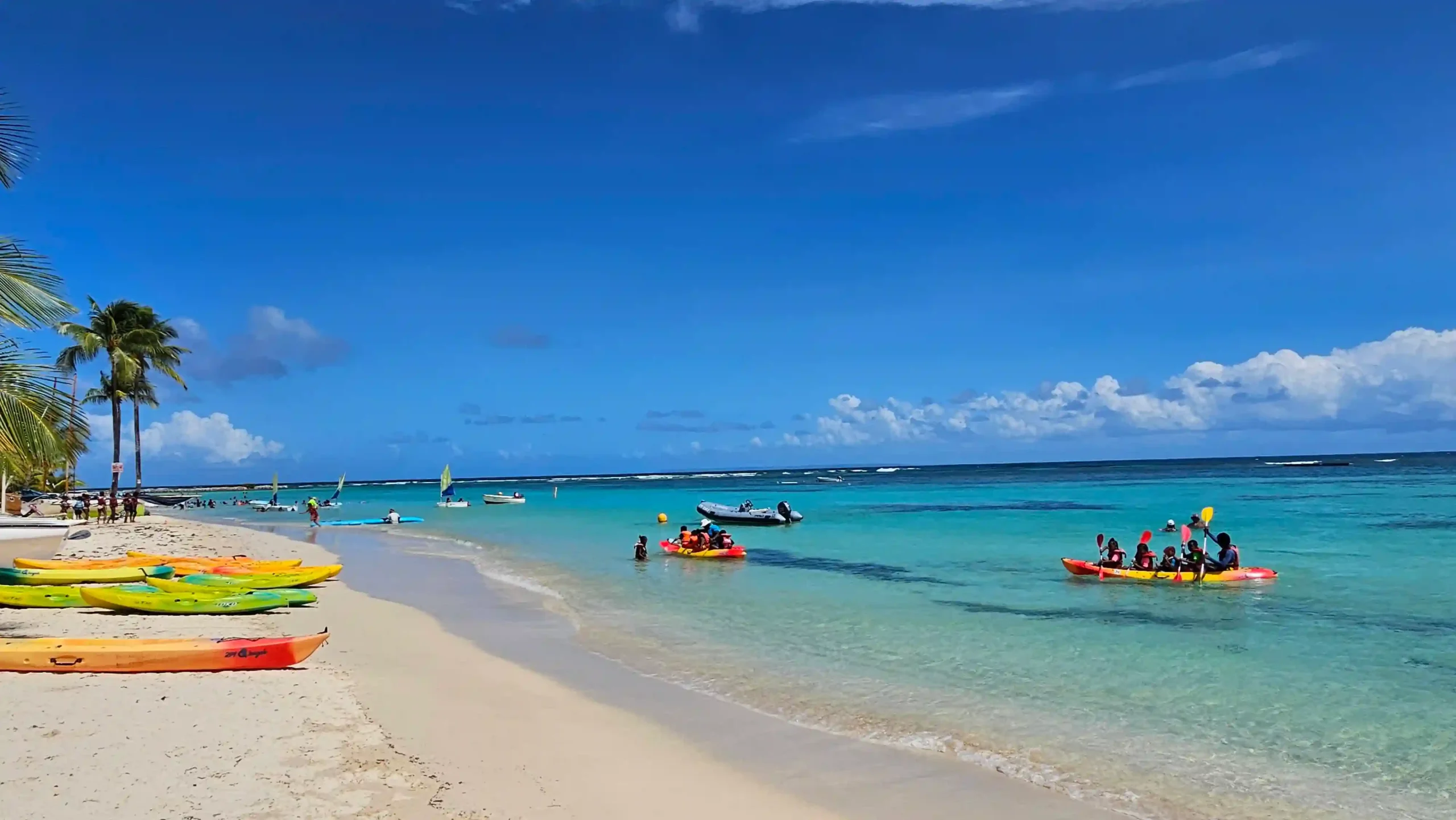 Plages de Sainte-Anne Guadeloupe par Gîte Chez Claudia