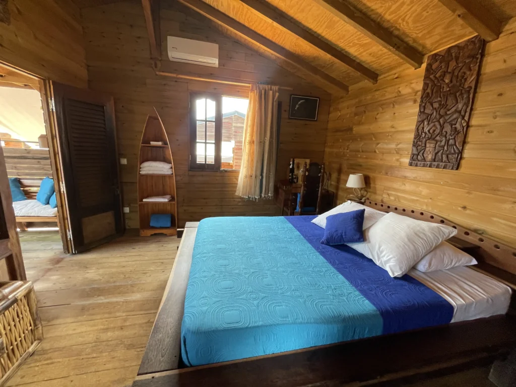 La chambre du Gîte Marine - Gîtes du Cocon Sainte-Rose Guadeloupe