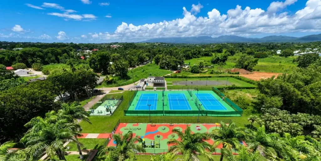 Installations sportives du Lamentin en Guadeloupe
