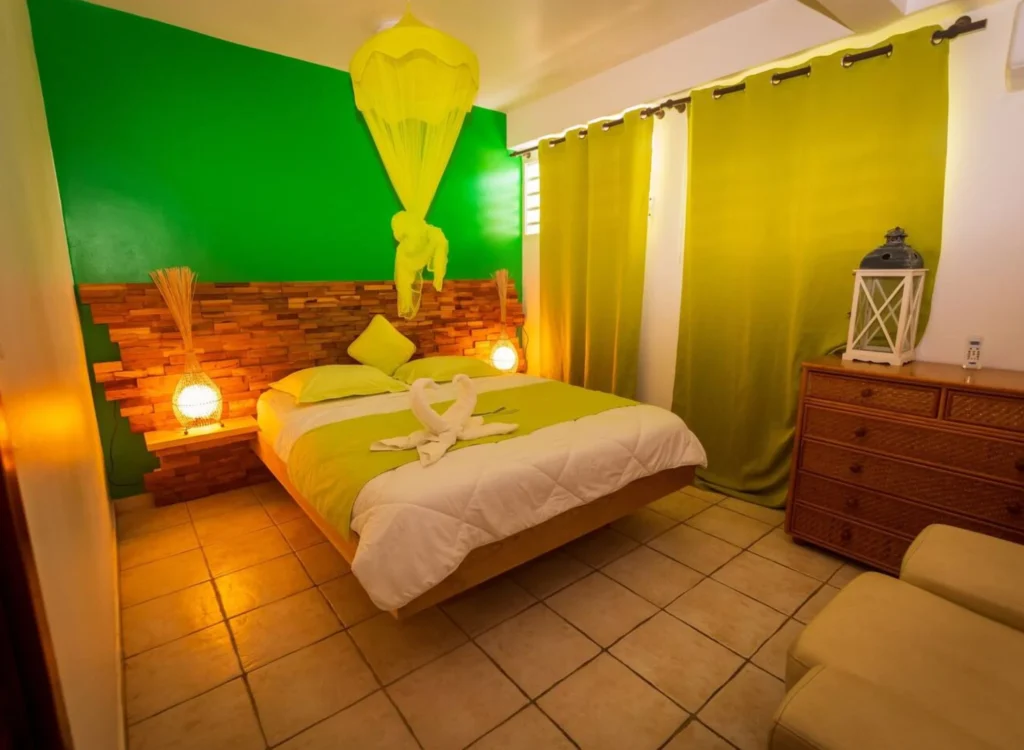 Troisième chambre Gîte Le Multipliant au Berceau de Moise Le Lamentin Guadeloupe