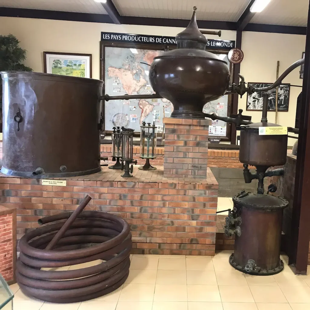 Visite du musée de Distillerie Reimonenq à Sainte-Rose Guadeloupe