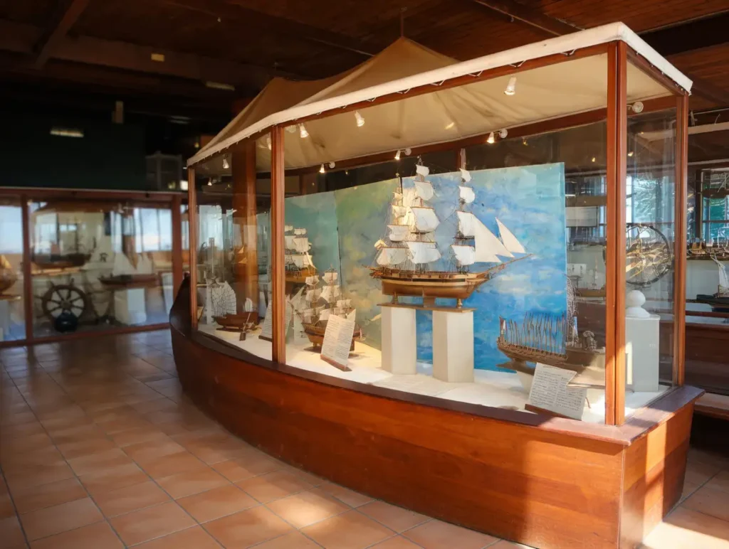 Les maquettes de Grands voiliers au musée du Rhum Reimonenq Sainte-Rose Guadeloupe