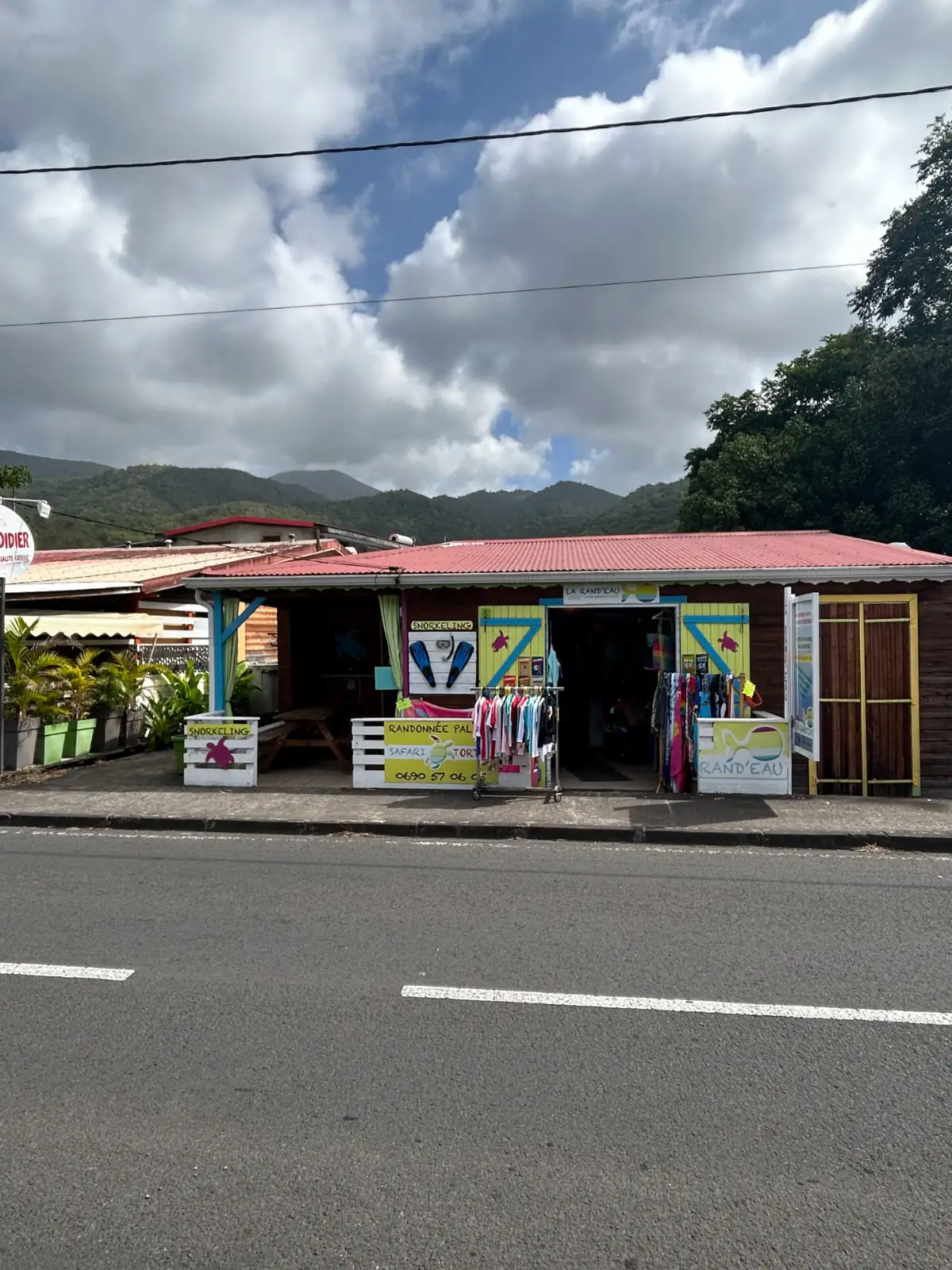 Le centre La Rand'Eau de randonnée palmée à Bouillante Guadeloupe