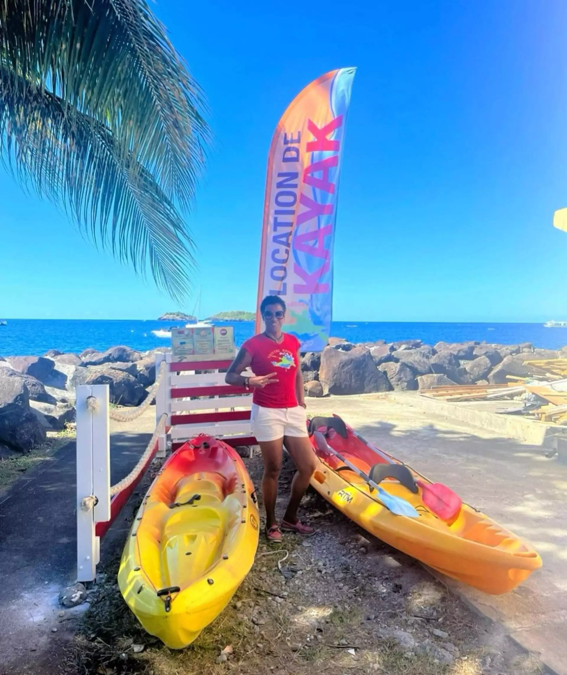 Location de kayak à Bouillante avec Kristal Kayak en Guadeloupe