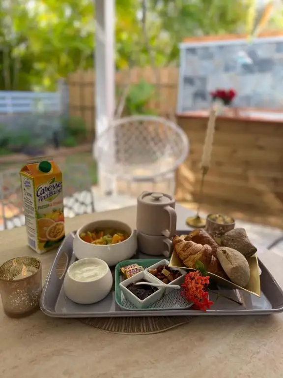 Petit déjeuner gourmand Filao Cottage à Sainte-Rose Guadeloupe
