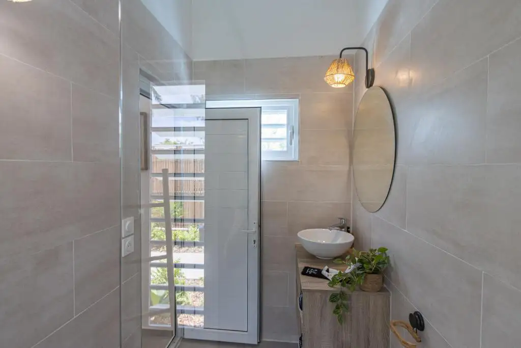 Salle de douche Filao Cottage à Sainte-Rose Guadeloupe