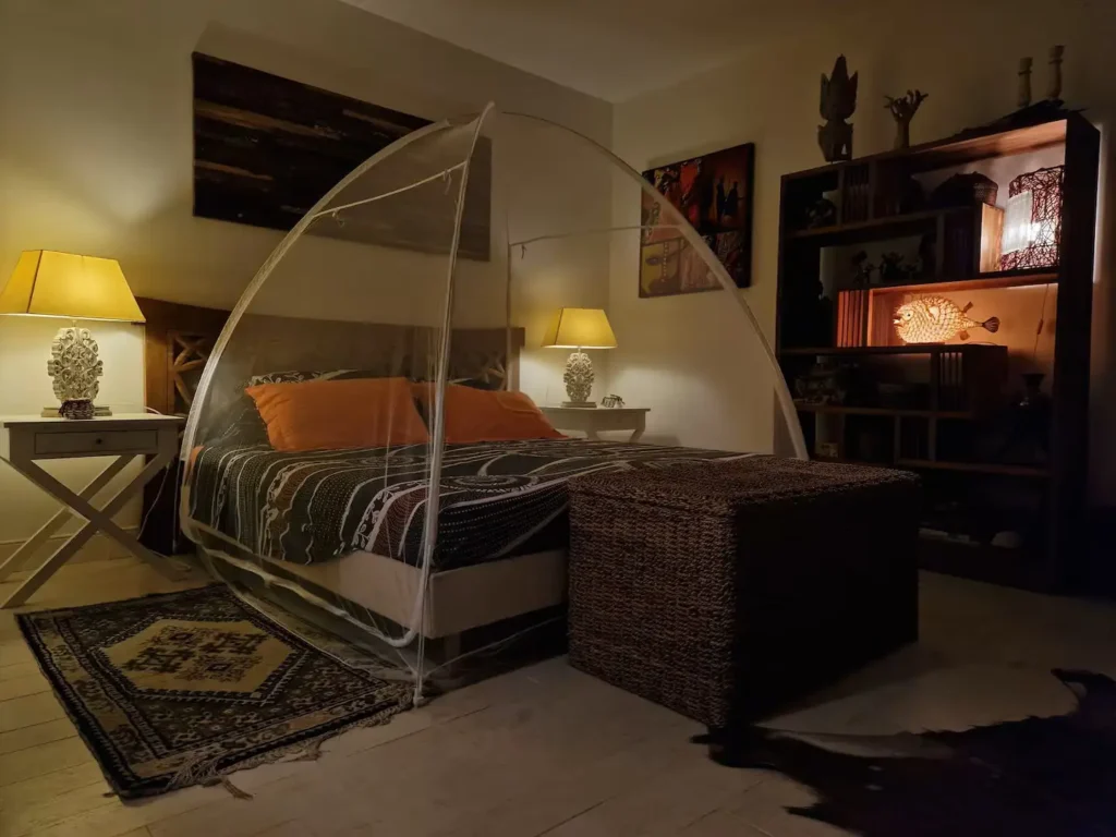 La suite Archipel climatisée et avec moustiquaire Habitation Tara Capesterre Belle-Eau Guadeloupe