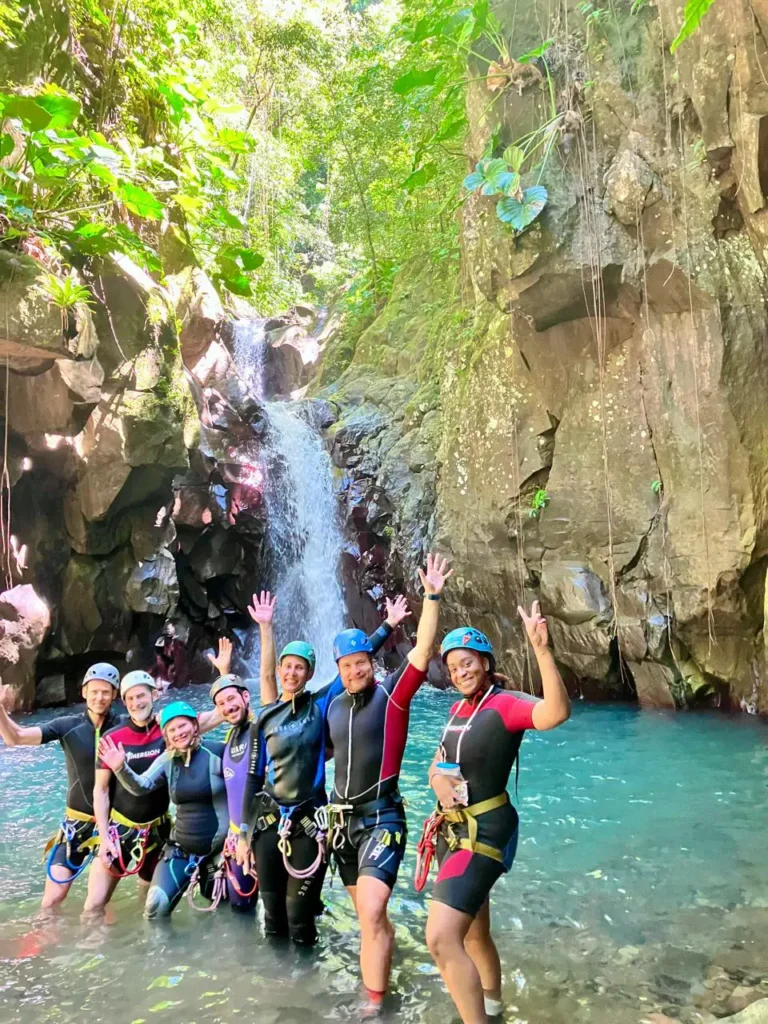 Une exploration de Canyon très sympa Canyon Guadeloupe à Sainte-Rose