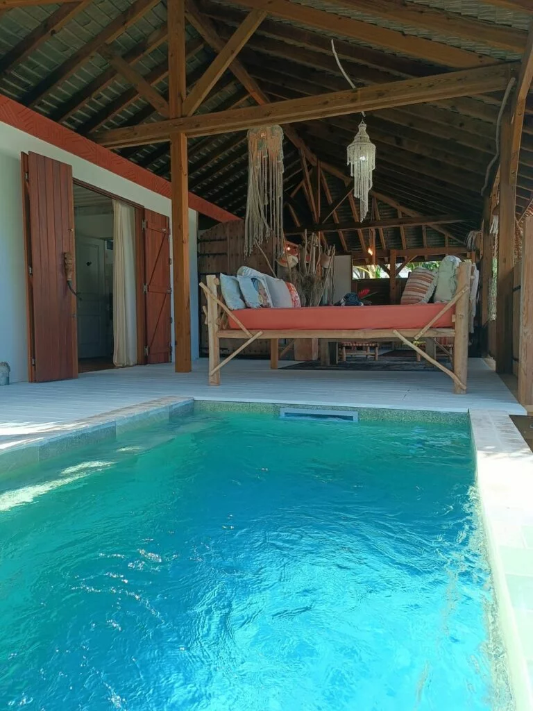 La piscine privee - La Marocaine au Moule - Villa Niaouli Guadeloupe