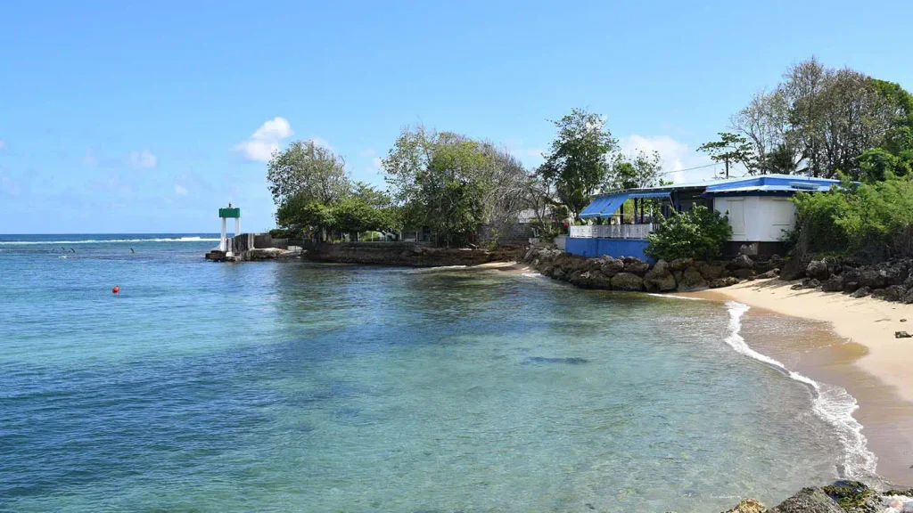 La plage du Bourg de Le Moule Guadeloupe (18)