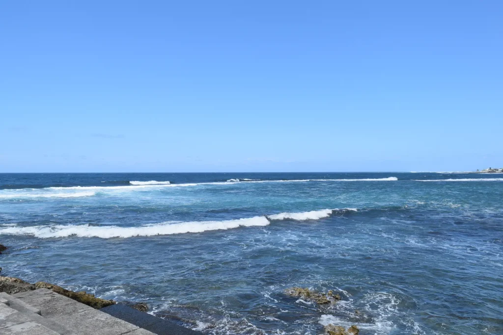 Le Front de mer a Le Moule Guadeloupe